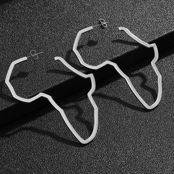 Motherland hoop earrings - Picture 2 of 3